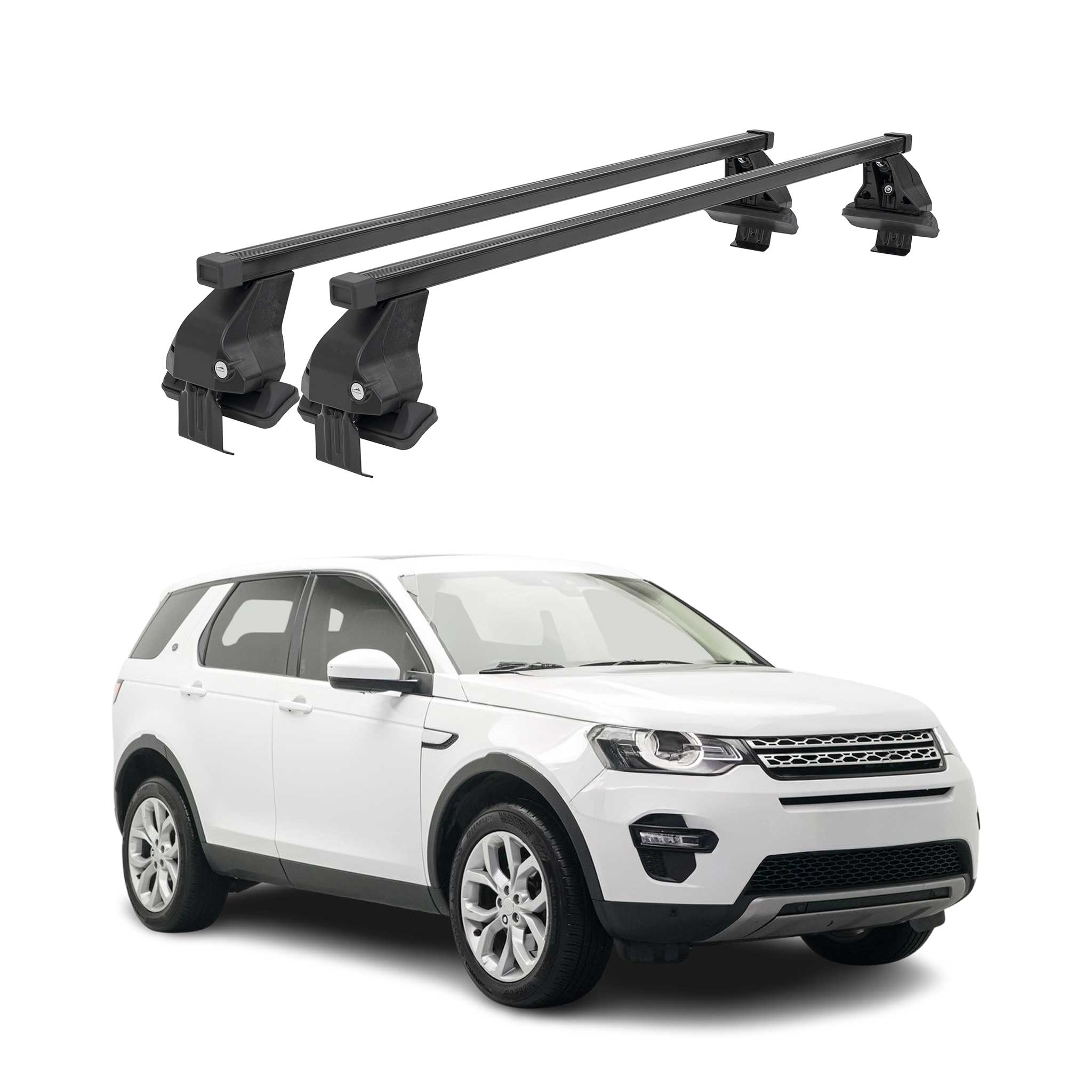 2015-2019 Land Rover Discovery Sport Roof Rack Cross Bars Black