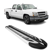 2001-2019 Chevrolet Silverado / GMC Sierra Nerf Bar Side Step Running Boards Alu