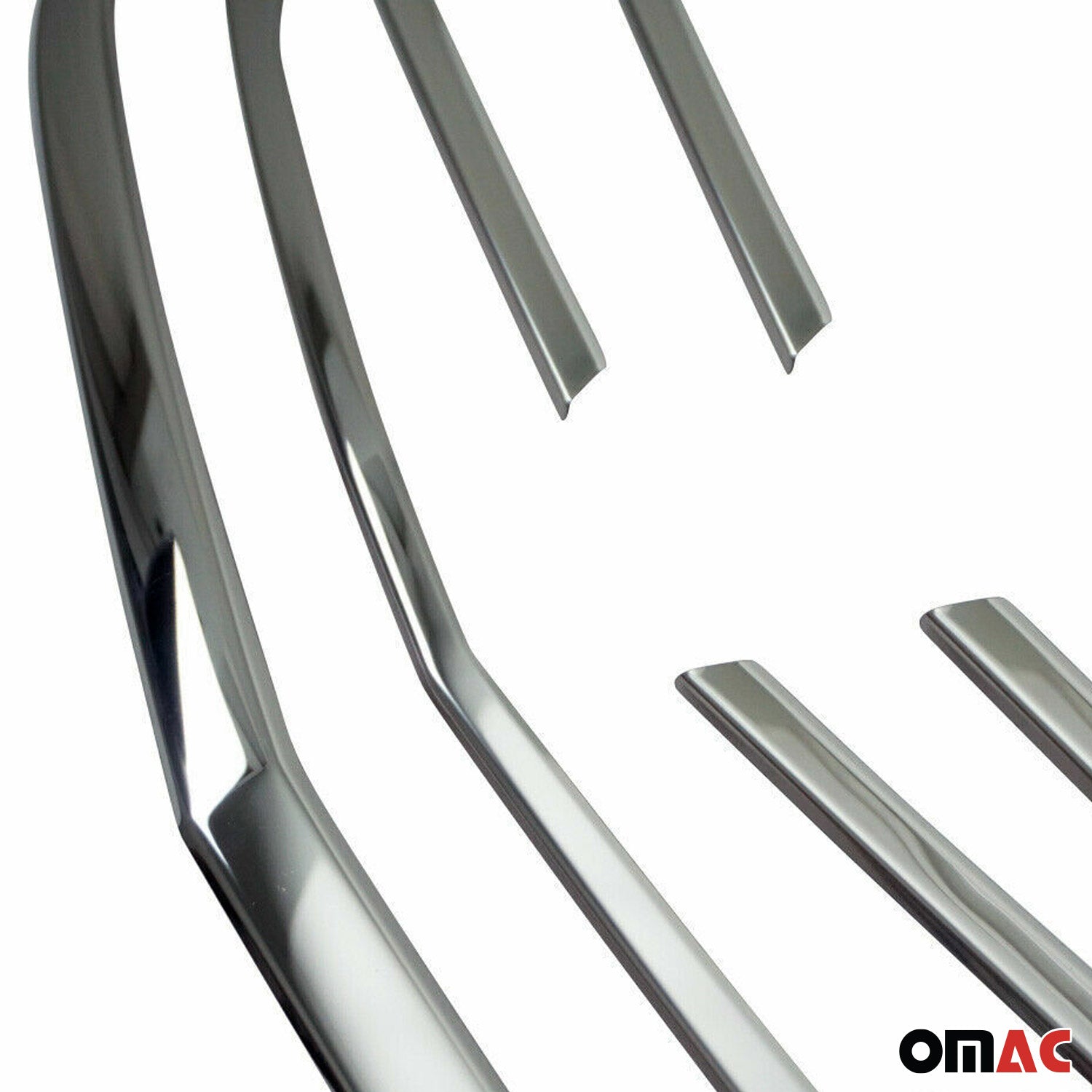 2016-2024 Mercedes Metris Front Bumper Grill Trim Molding Stainless Steel 7x