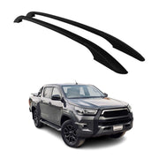 2016-2023 Toyota Hilux Roof Rack Rails Side Rails Black