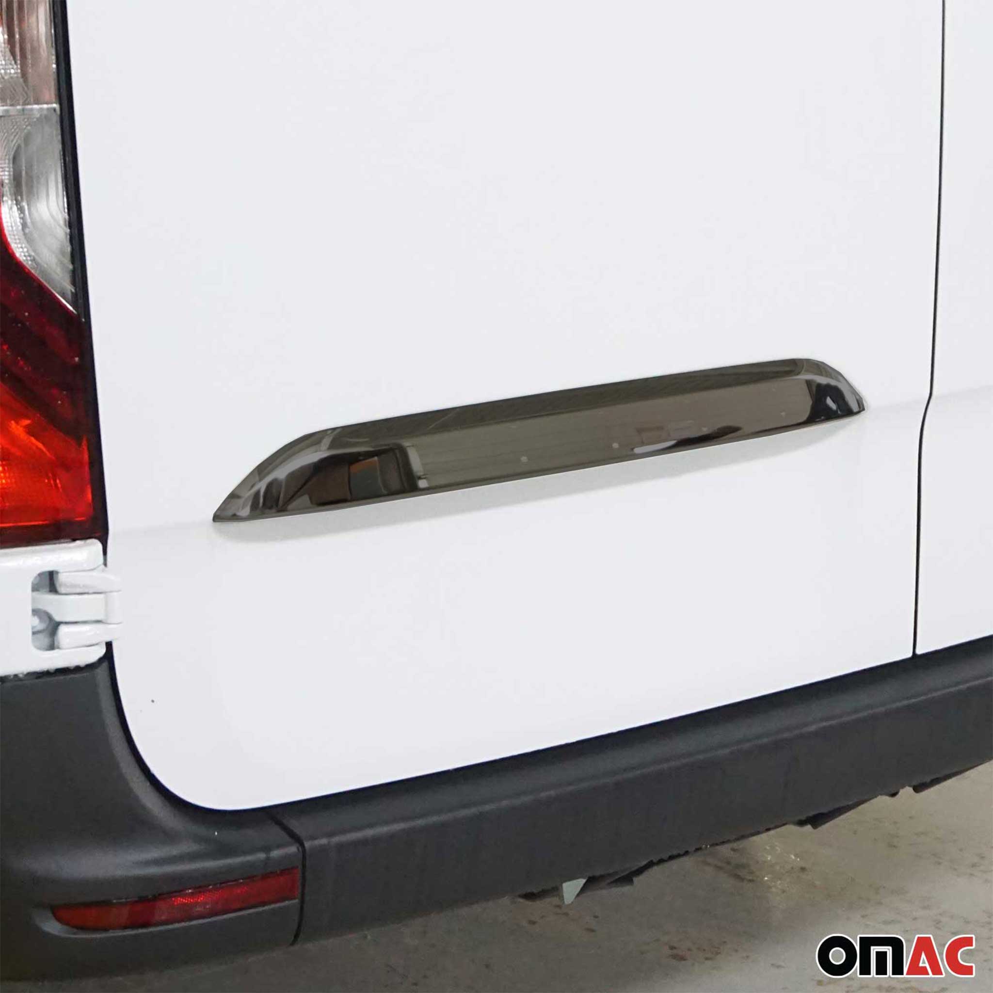 2019-2026 Mercedes Sprinter W907 910 Trunk Door Handle Cover Stainless Steel Dark