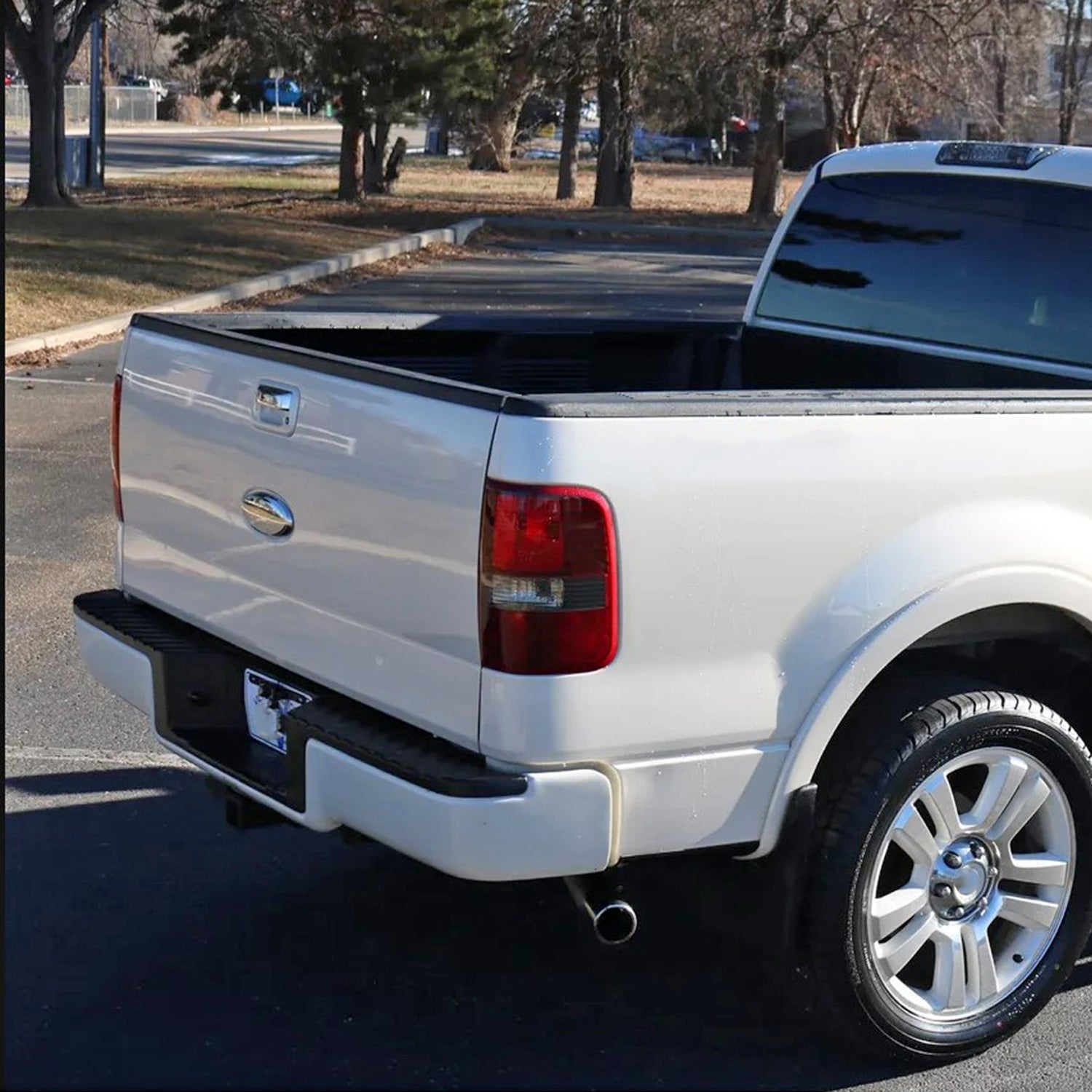 2005-2008 Ford F-150/2006-2008 Lincoln Mark LT Black ABS Tailgate Cap Cover