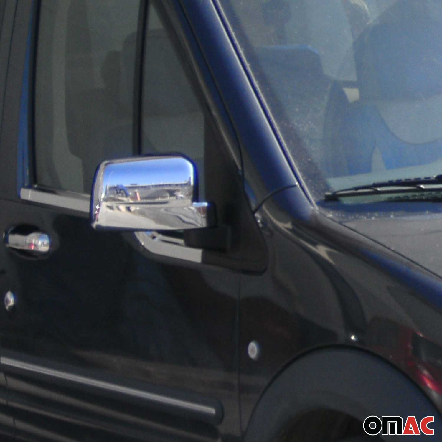 2010-2013 Ford Transit Connect Window Molding Trim Streamer Stainless Steel Silver 2Pcs