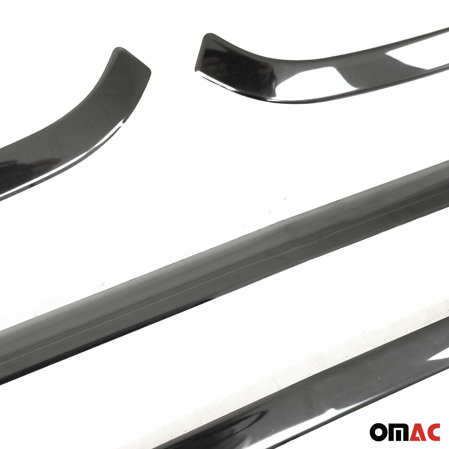 2019-2025 Mercedes Sprinter W907 910 Front Bumper Grill Trim Stainless Steel Dark 4x