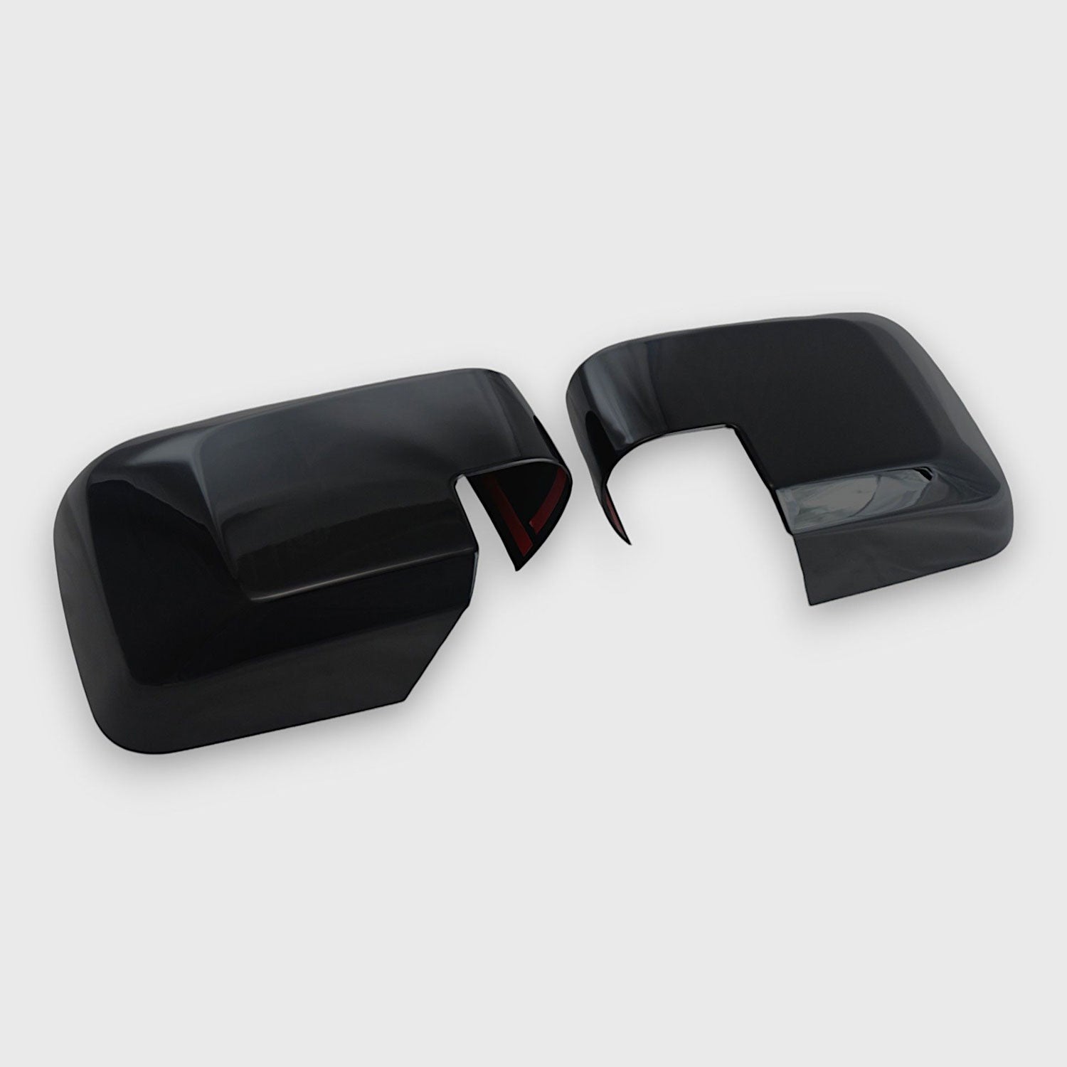 2021-2024 Ford Bronco Mirror Cover Caps Gloss Black 2Pcs ABS Plastic