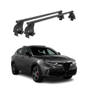 2023-2024 Alfa Romeo Tonale Roof Rack Cross Bars Black