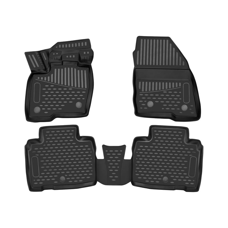 2019-2023 Lincoln Nautilus Floor Mats Liners Full Set All Weather Black