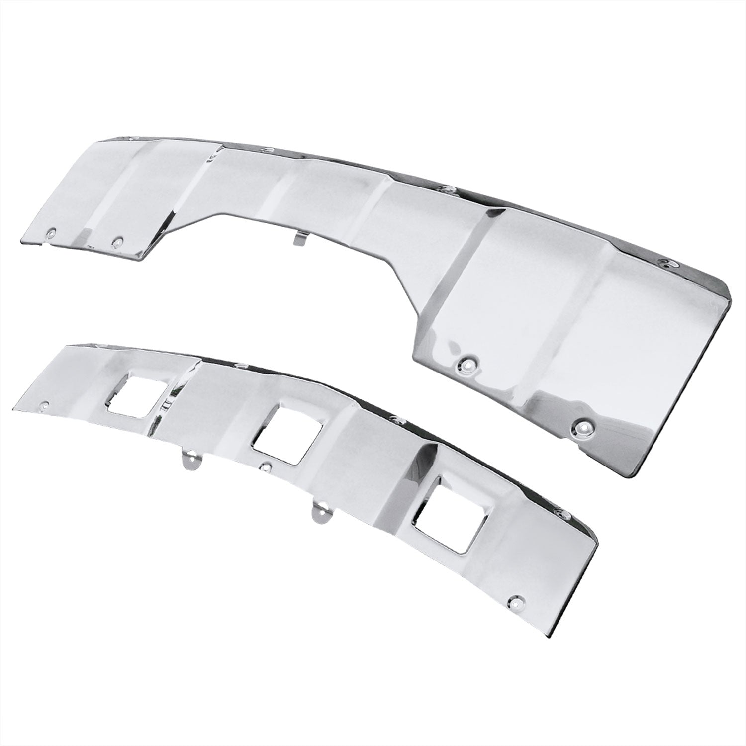 2007-2009 Mercedes Benz X164 GL320/GL350/GL450 Chrome Steel Skid Plate Kit