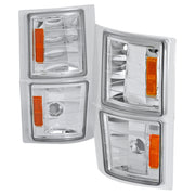 1994-1998 Chevy C/K C10/Tahoe/Suburban/Silverado Corner Lights Chrome/Clear