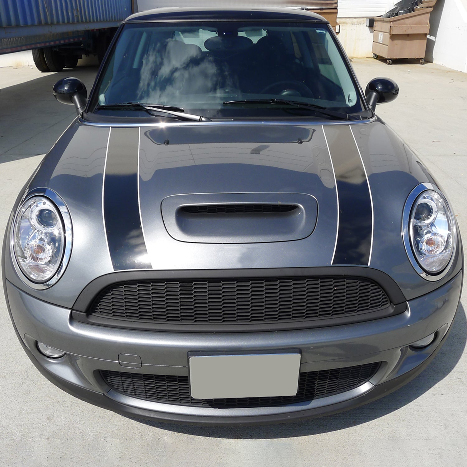 2007-2015 Mini Cooper R55 R56 R57 R58 R59 Single Halo Headlights Chrome