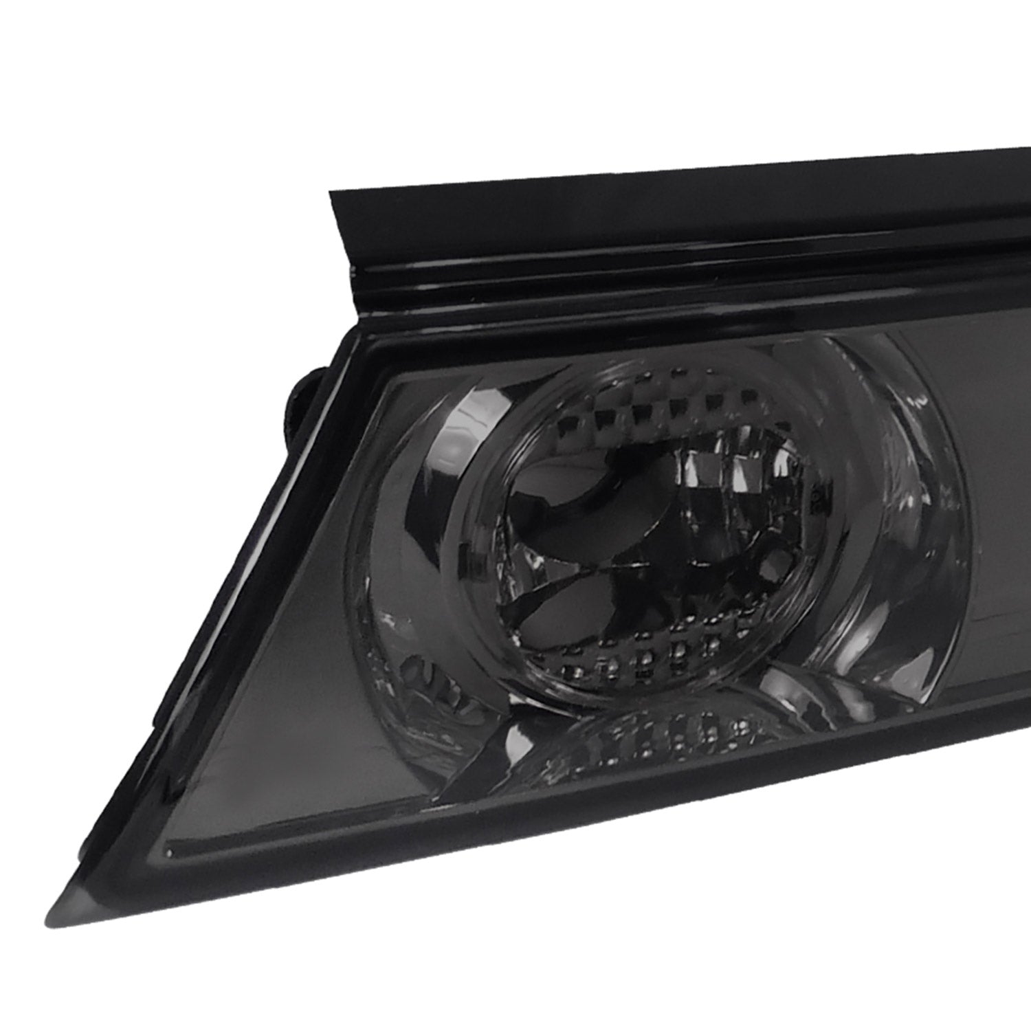 1989-1994 Nissan 240SX S13 Center Trunk Tail Light Chrome Housing/Smoke Lens