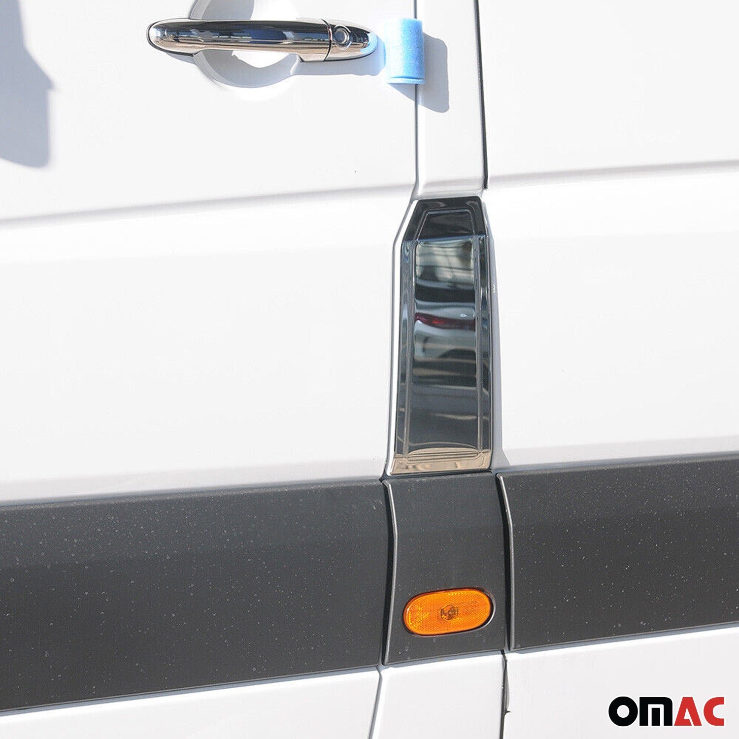 2006-2013 Mercedes Sprinter W906 Fuel Caps Cover Gas Cap Cover Stainless Steel Silver