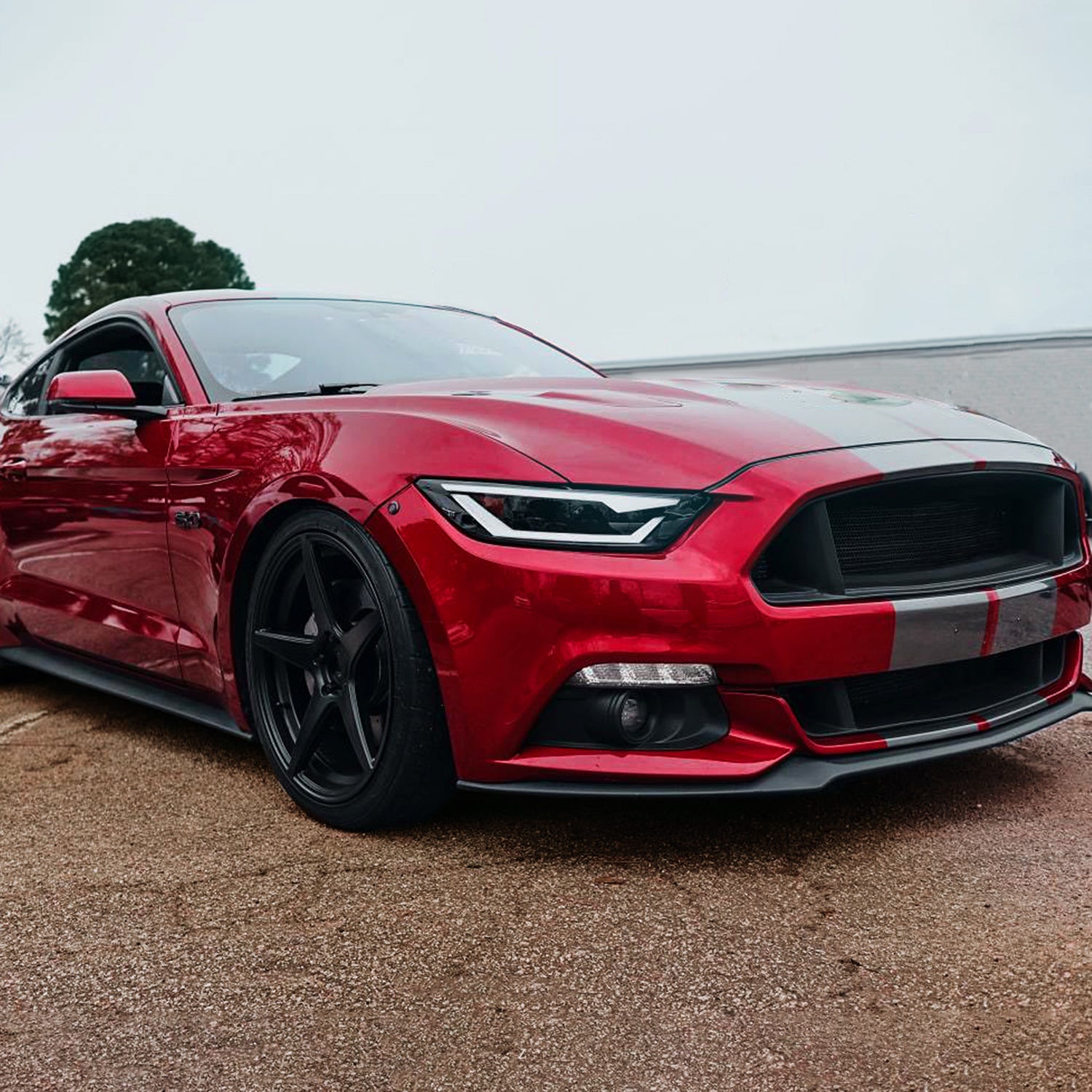 2015-2017 Ford Mustang/2018-2020 Shelby HID/Xenon LED Signal Headlights Smoke