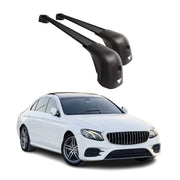 2017-2020 Mercedes E Class W213 Sedan Roof Racks Cross Bars Black