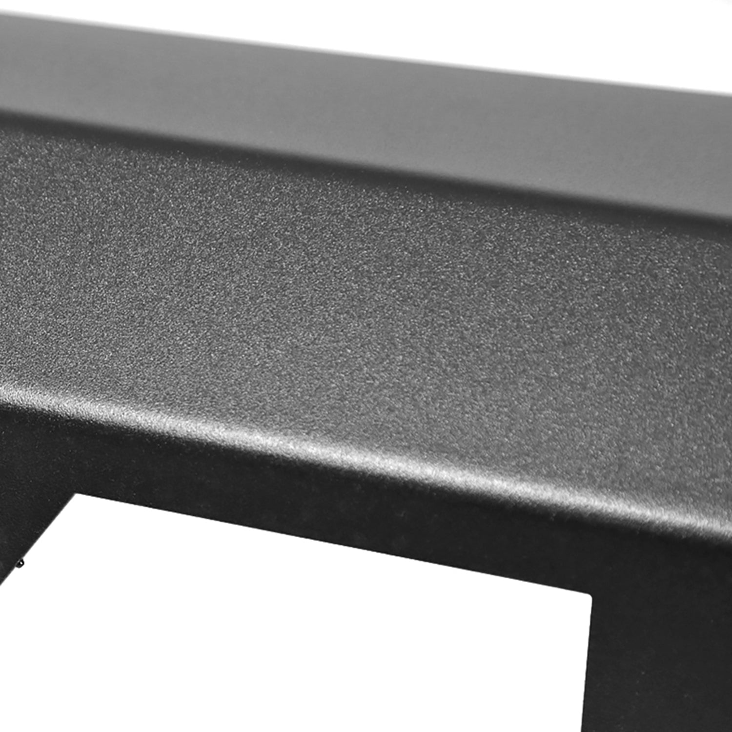 2018-2020 Ford F-150 Black Heavy Duty Steel Front Bumper & LED Light Ports