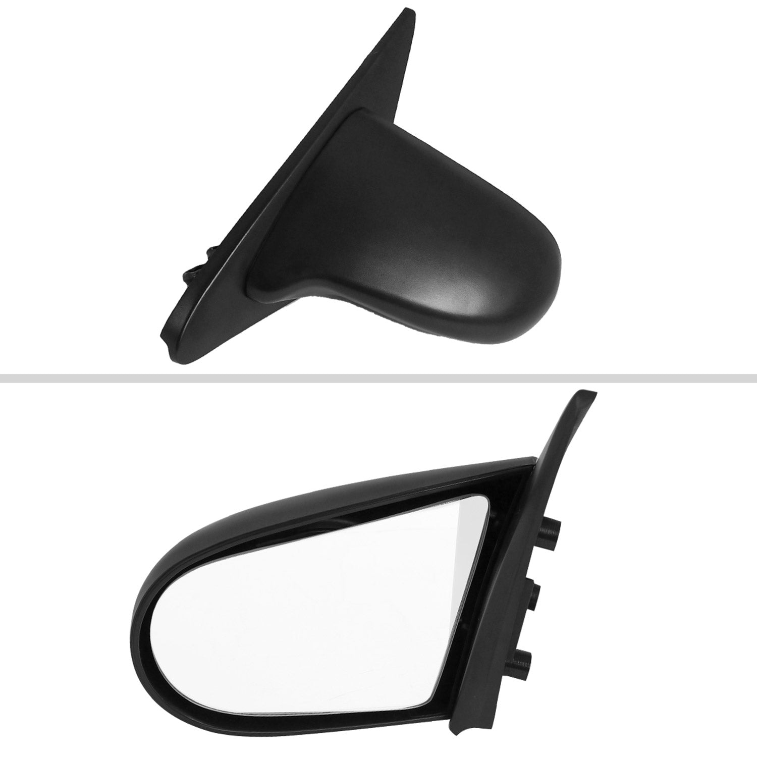 1992-1995 Honda Civic Coupe/Hatchback Black Power Spoon Sport Mirrors