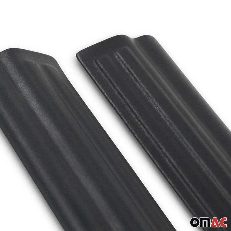 2016-2024 Mercedes Metris Door Sill Scuff Plate Scratch Protector ABS Black