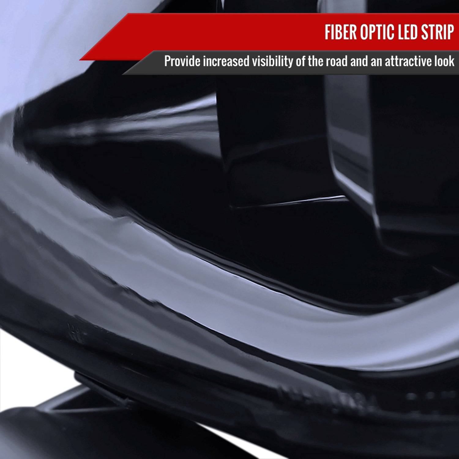 2008-2012 Chevy Malibu LS LT LTZ LED Headlights LED Signal Lights Glossy Black