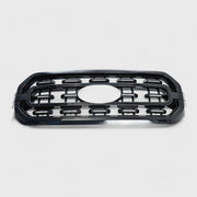 2021-2023 Ford F-150 Grille Overlay Gloss Black 1Pcs ABS Plastic