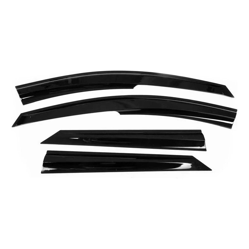 2006-2011 Hyundai Accent Sedan Window Visor Vent Rain Deflector 4Pcs Smoke