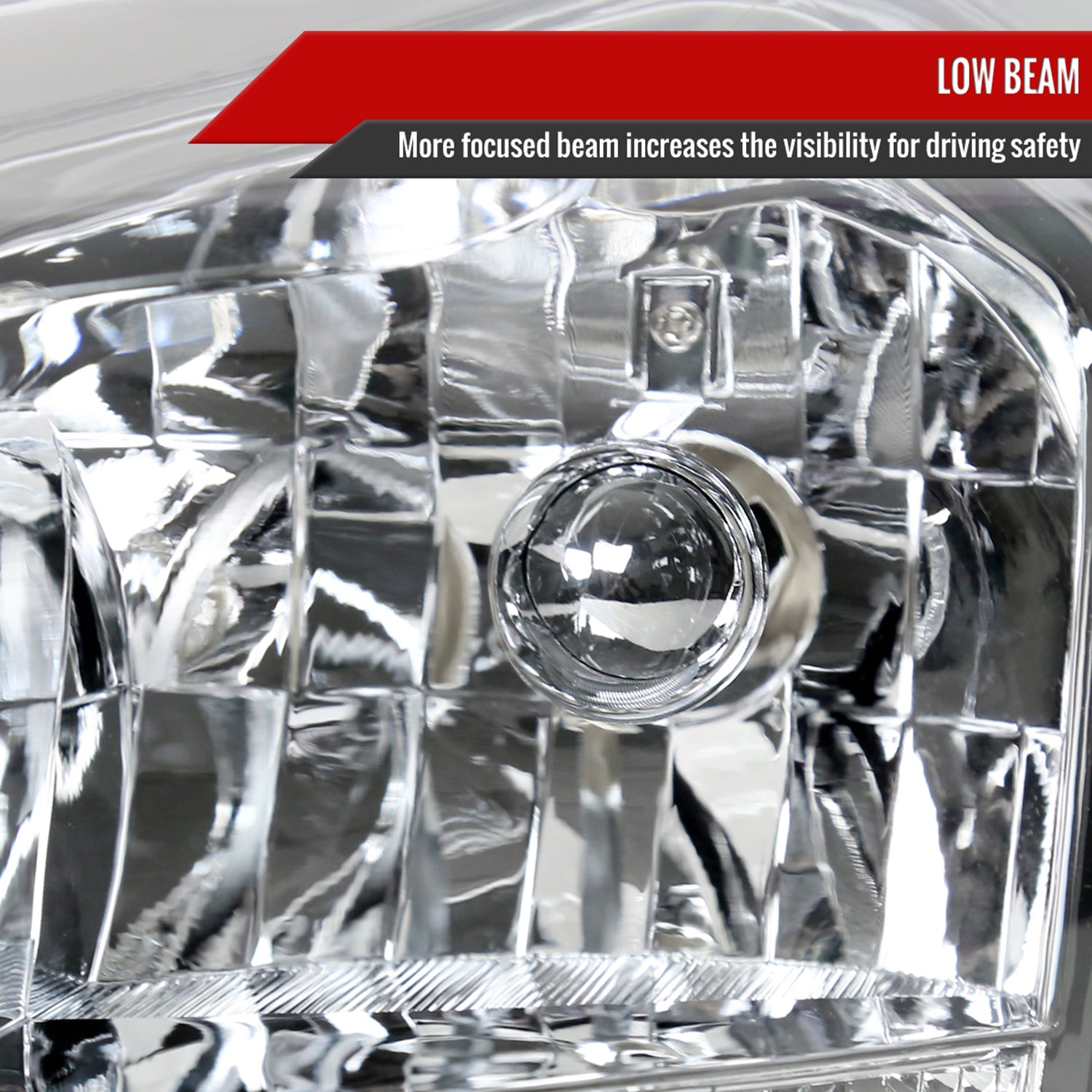 2006-2013 Chevy Impala / Impala Limited / Monte Carlo Headlights LED Chrome