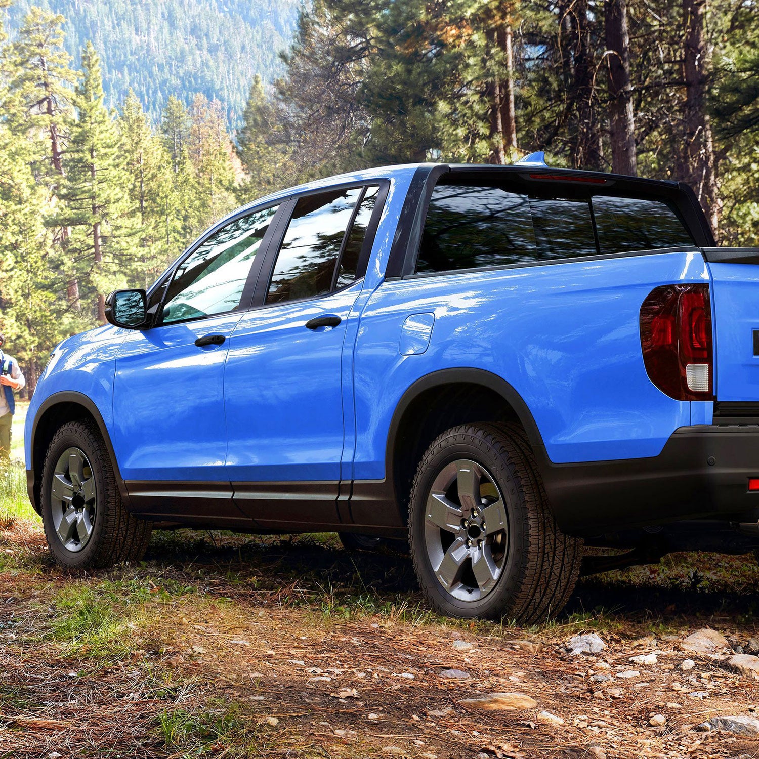 2017-2025 Honda Ridgeline Door Handle Cover Gloss Black 10Pcs ABS Plastic