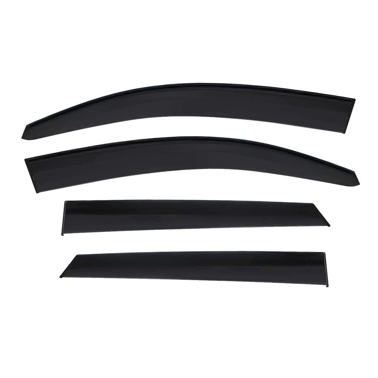 2016-2021 Hyundai Tucson Window Visor Vent Rain Deflector 4Pcs Smoke