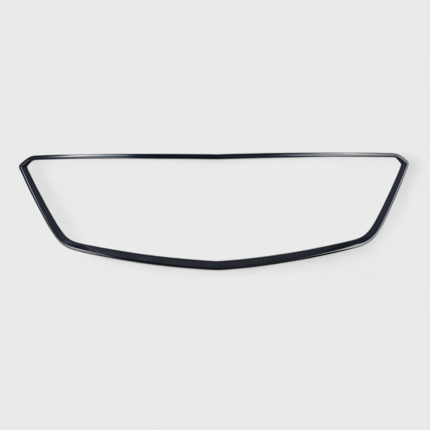 2019-2023 Cadillac XT4 Grille Overlay Gloss Black 1Pcs ABS Plastic