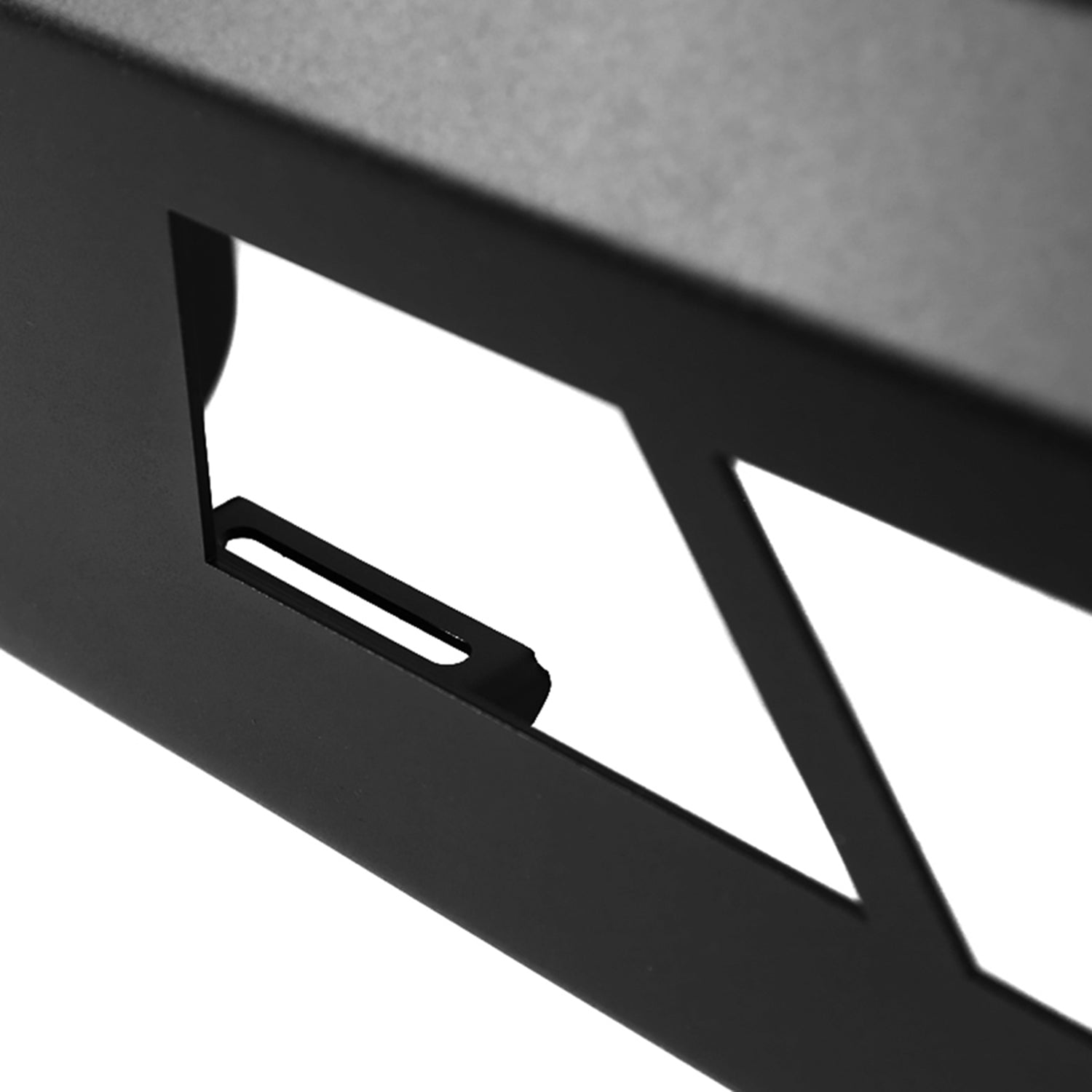 2014-2021 Toyota Tundra Black Heavy Duty Steel Front Bumper & LED Light Ports