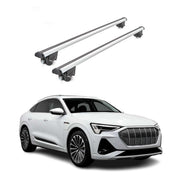 2023-2025 Audi Q8 e-tron sportback Roof Rack Cross Bars Luggage 220 Lbs Gray 2 Pcs