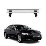 2009-2015 Jaguar XF Roof Rack Cross Bars Silver