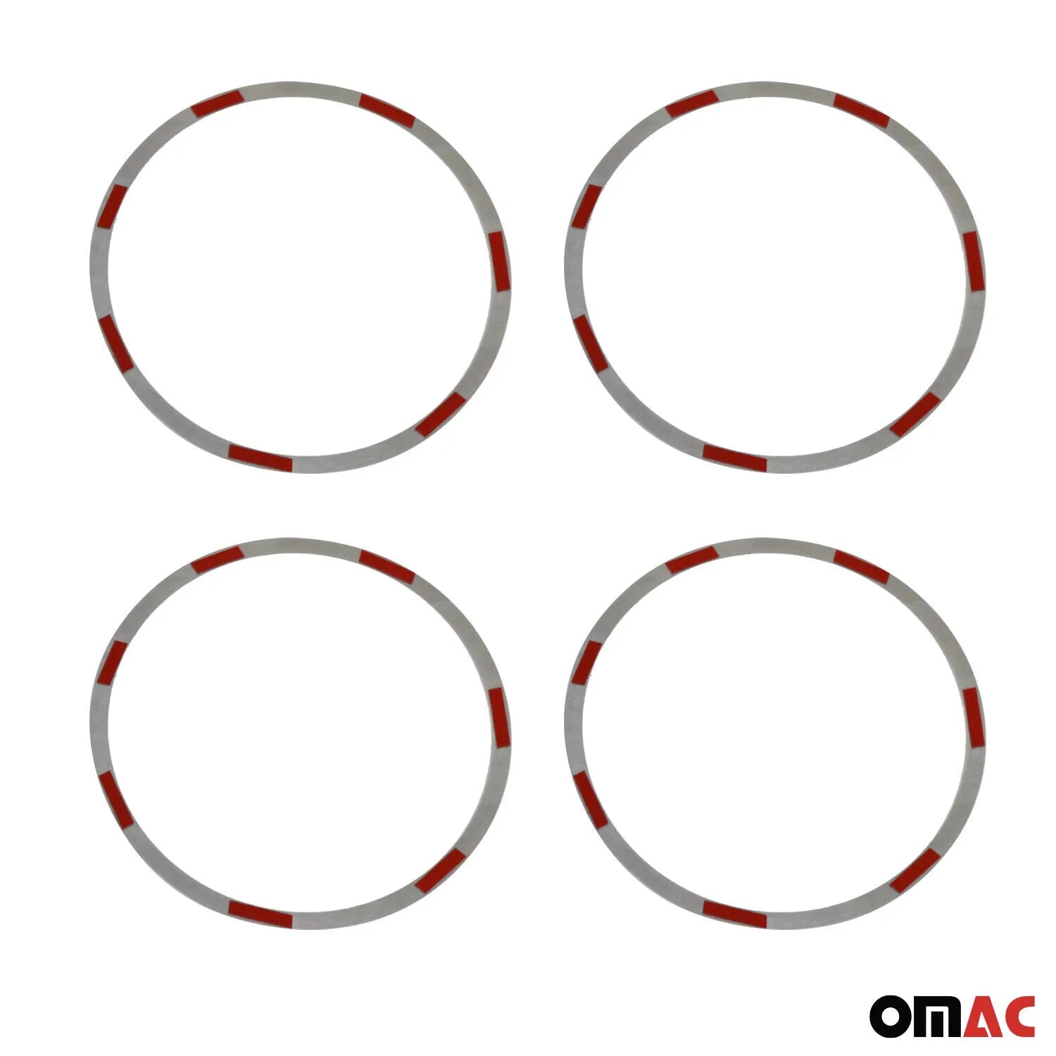 2014-2020 Nissan Rogue Speaker Audio Surround Trim Stainless Steel Silver 4 Pcs