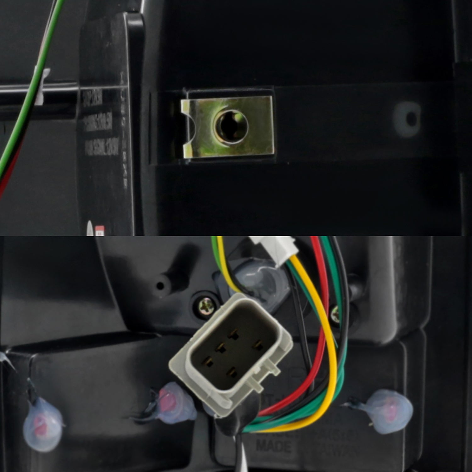 2002-2006 Dodge RAM LED Tail Lights Chrome Housing/Clear Lens