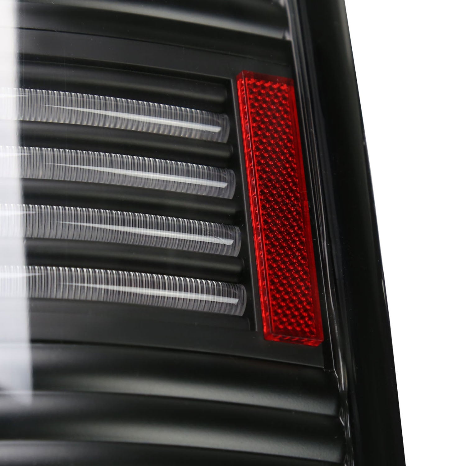 2002-2006 Dodge RAM LED Tail Lights Matte Black Housing/Clear Lens