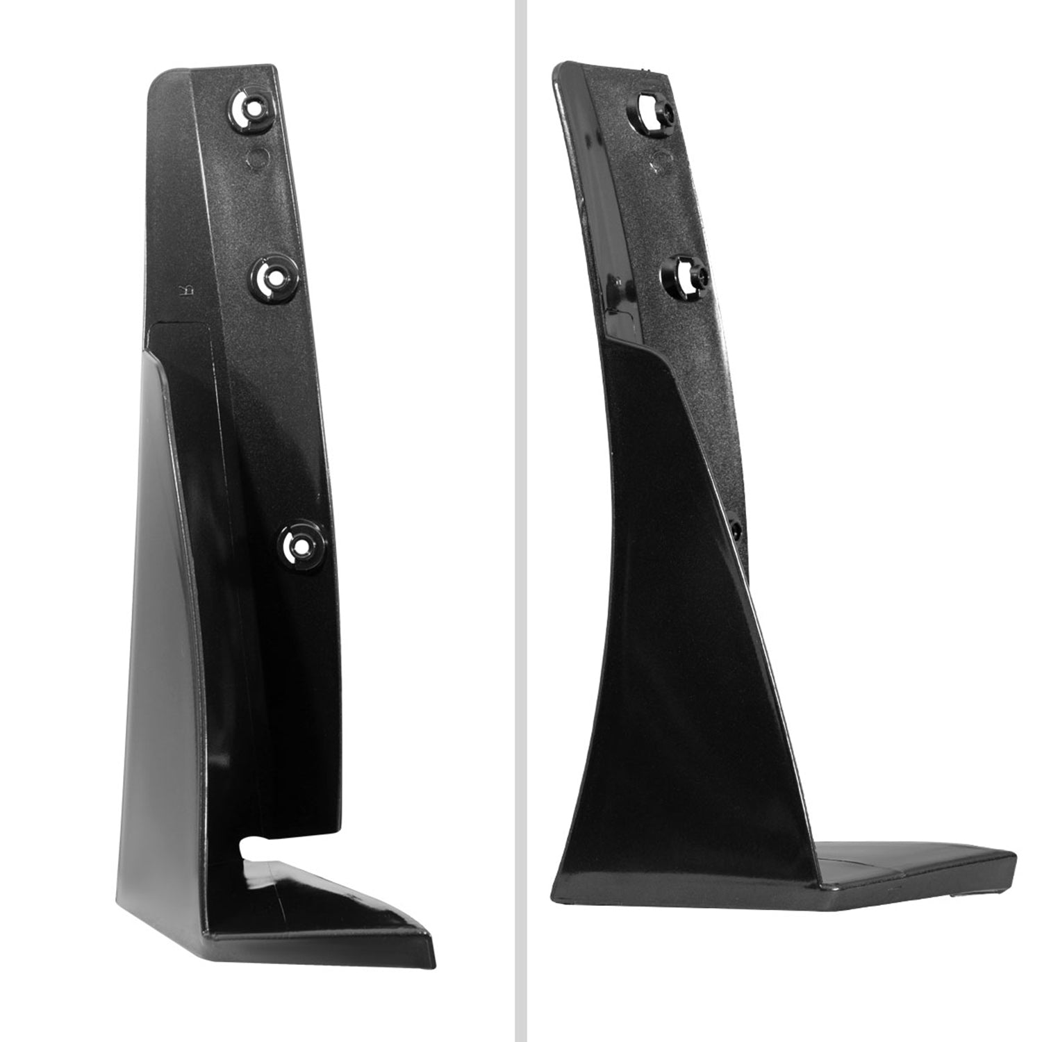 2014-2019 Chevrolet Corvette C7 Black 2PC Front Bumper Canards Spats Cover