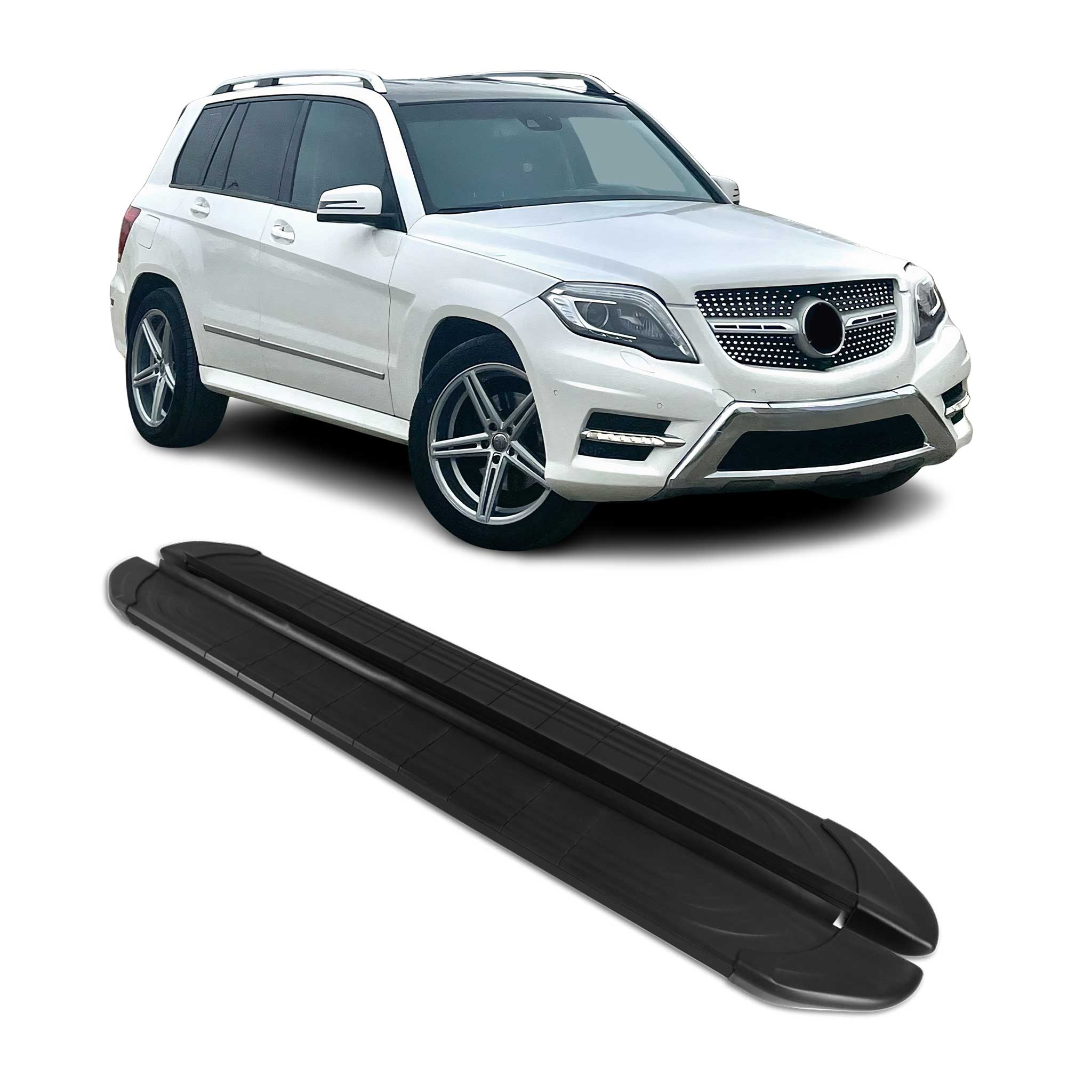 2009-2015 Mercedes GLK Class X204 Running Boards Side Steps Black