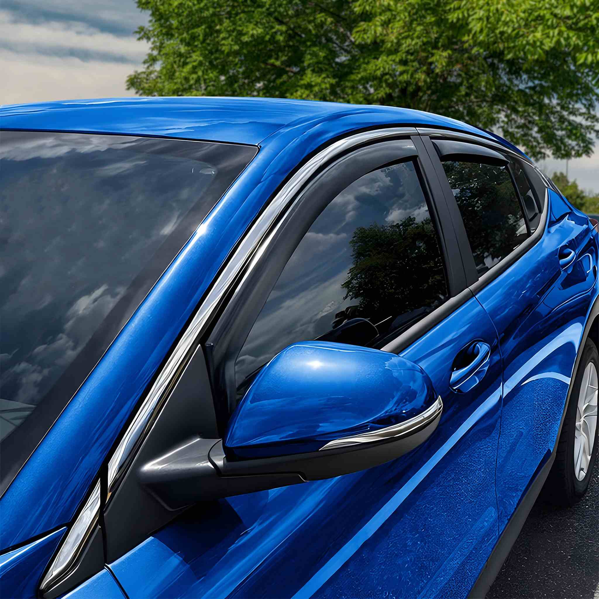 Goodyear Wind Deflectors for Buick Envista 2024-2026 In-channel Premium Smoke 4x