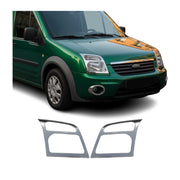 2010-2013 Ford Transit Connect Fog Light Headlight Lamp Cover Chrome 2 Pcs