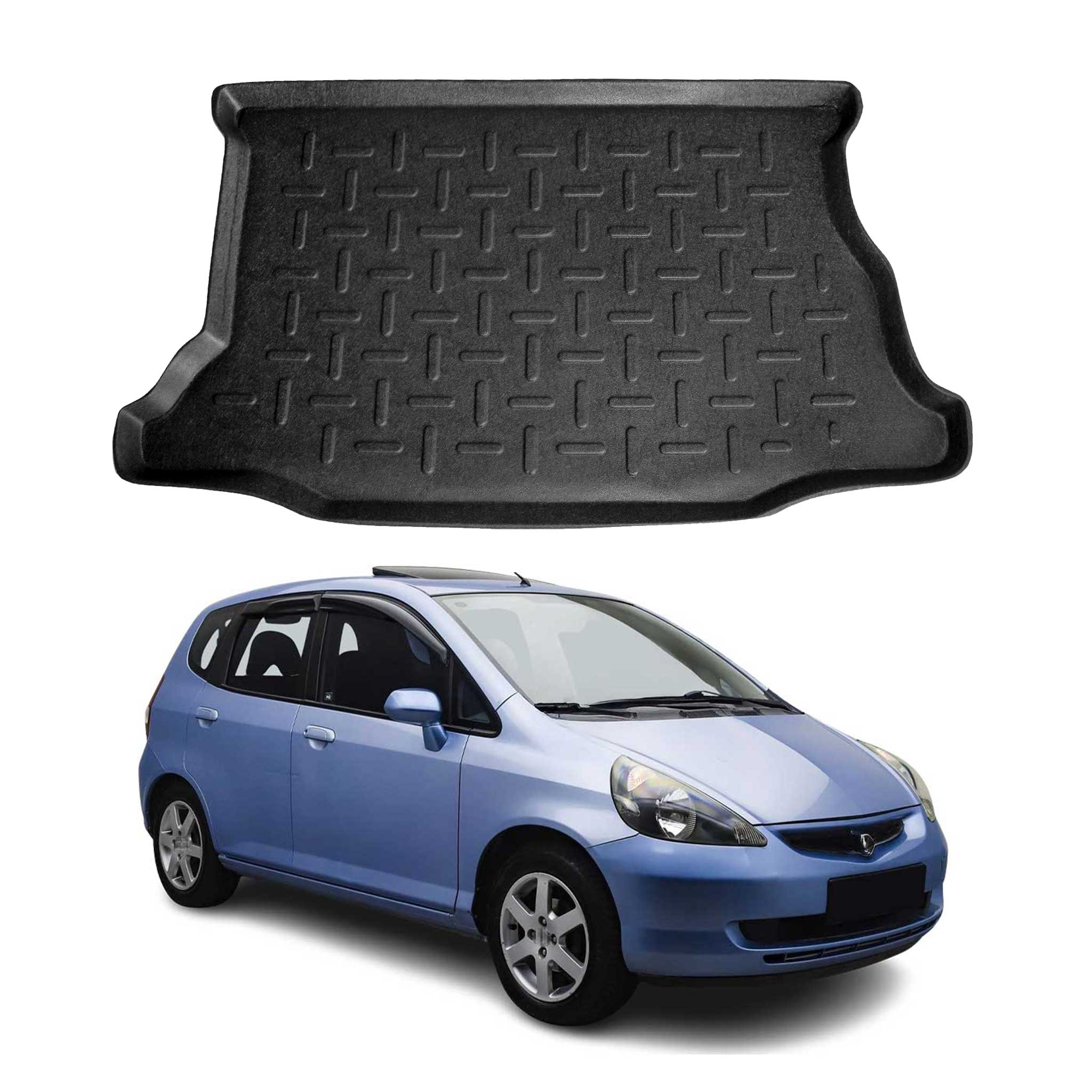2006-2008 Honda Fit Cargo Liner Trunk Mat All Weather Black