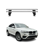 2015-2018 BMW X4 F26 Roof Rack Cross Bars Silver
