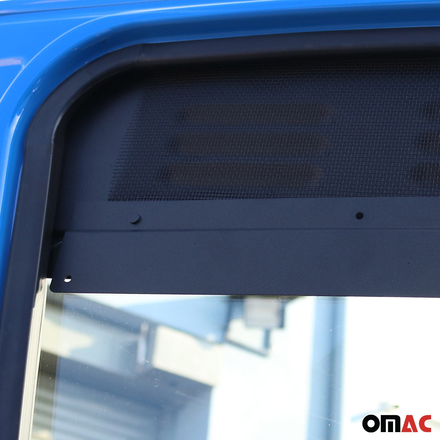 2015-2025 Ford Transit Car Ventilation Window Air Vent Aluminium Black 2Pcs