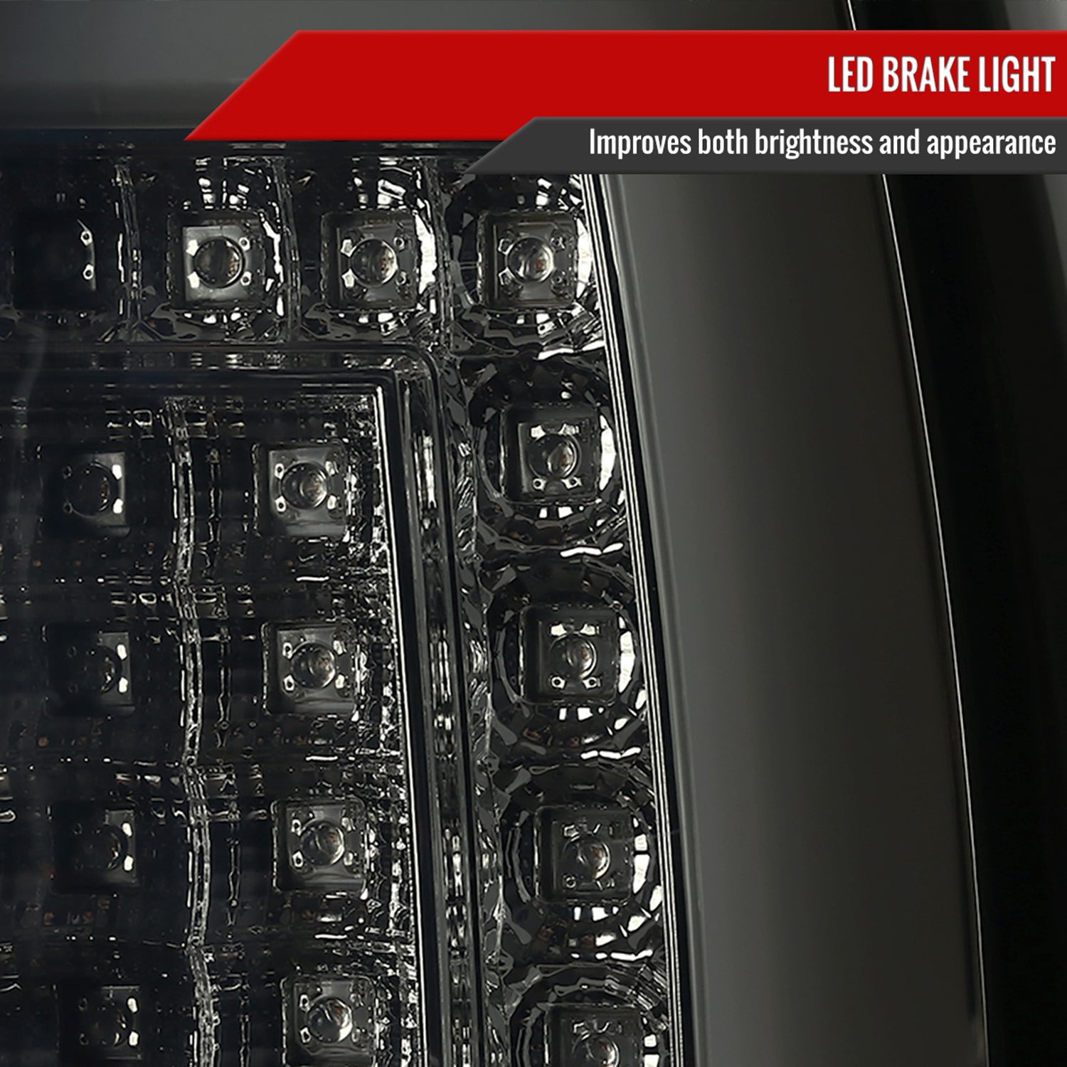 2000-2006 Chevy Suburban/Tahoe/Yukon/Yukon XL LED C Bar Tail Lights Smoke