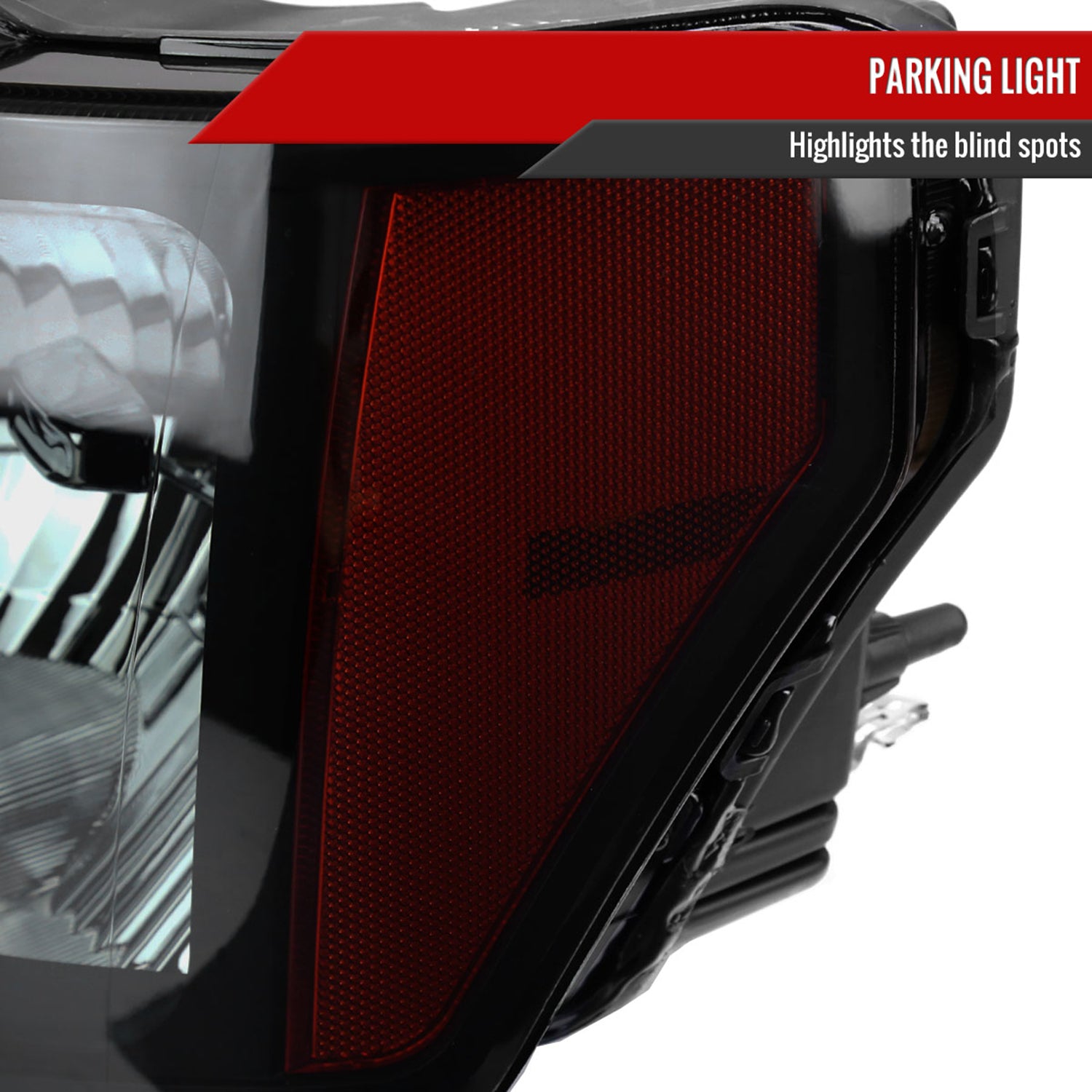 2009-2014 Ford F-150 Factory Style Headlights Black Housing/Smoke Lens