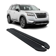 2022-2025 Nissan Pathfinder Running Board Nerf Bar Side Step Black 2 Pcs