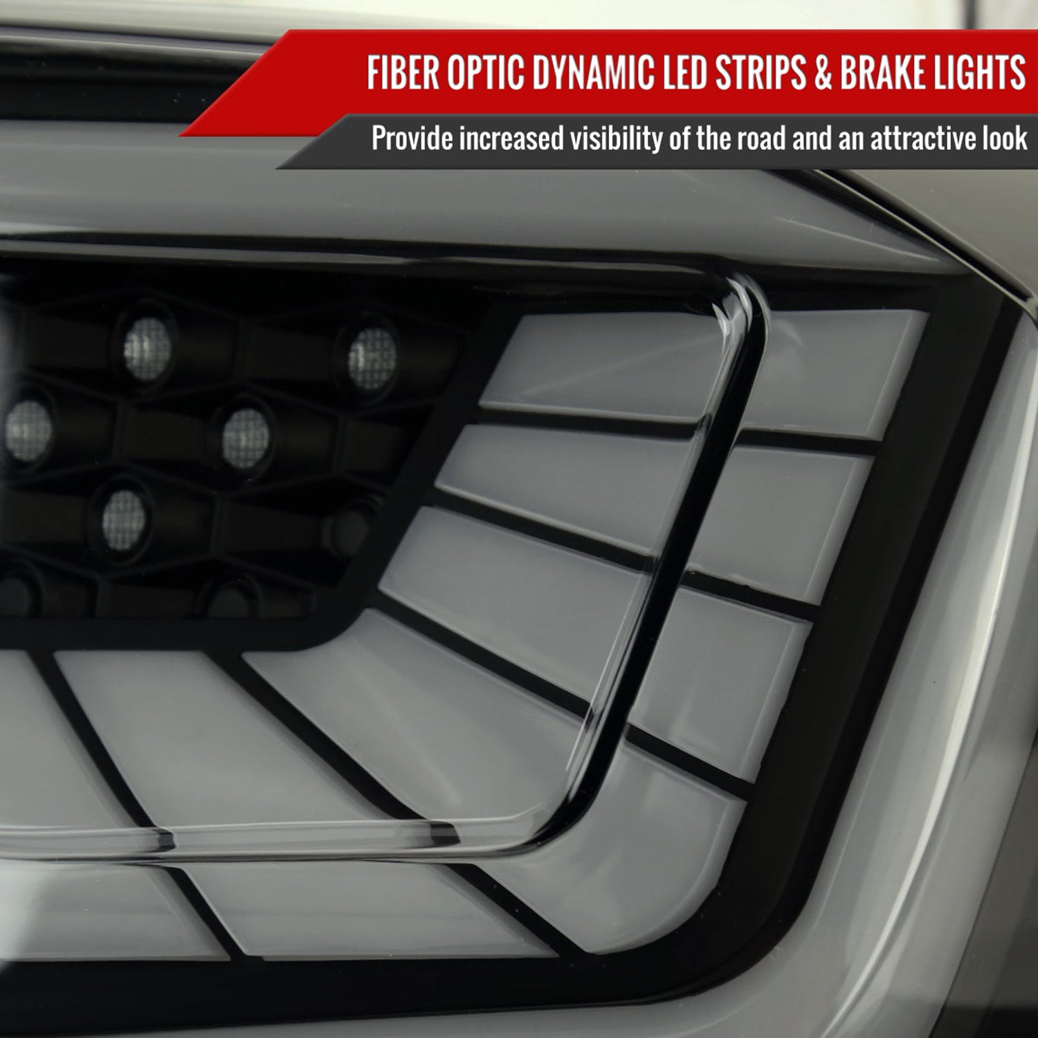 2018-2022 Honda Accord Sedan SQ2 LED Signal Tail Lights Glossy Black/Smoke