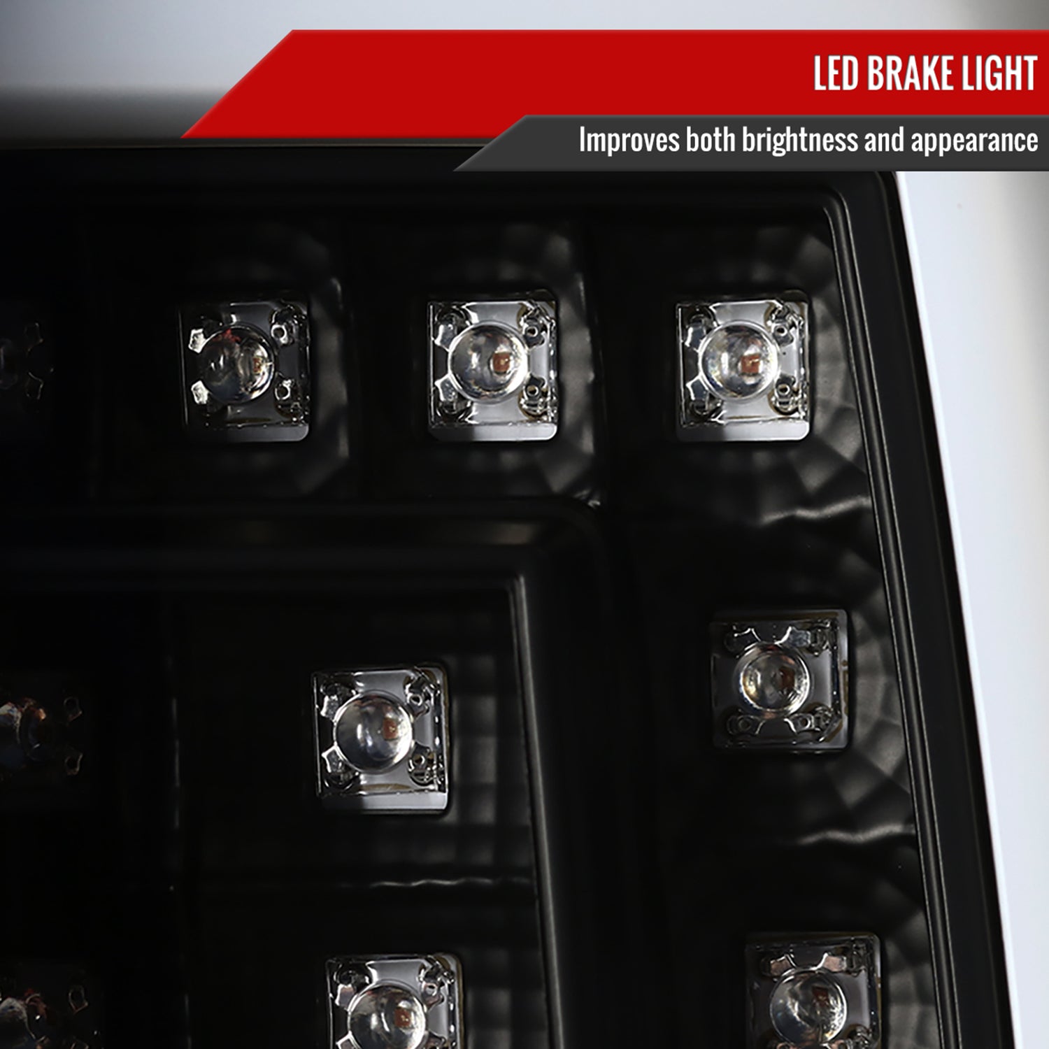 2000-2006 Chevy Suburban/Tahoe/Yukon/Yukon XL LED C Bar Tail Lights Matt Black