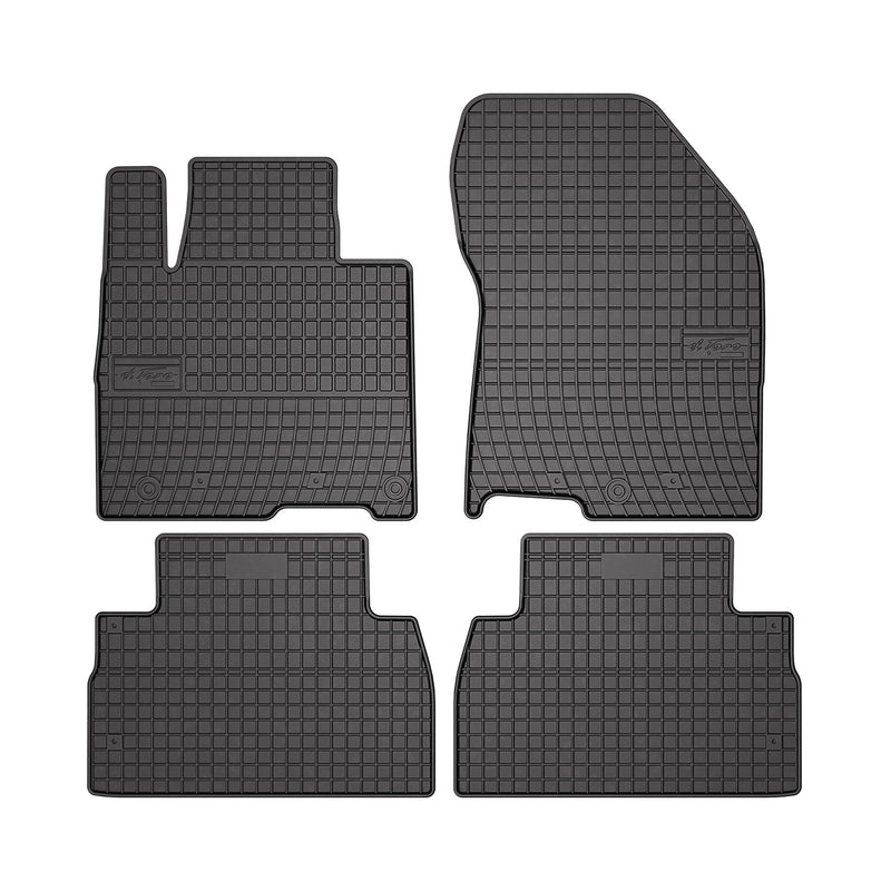 2019-2023 Hyundai Santa Fe Floor Mats Liners Full Set All Weather Rubber Black