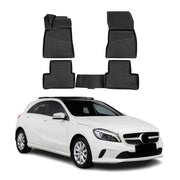 2016-2018 Mercedes A Class W176 Hatchback Floor Mats Liners Full Set All Weather Black