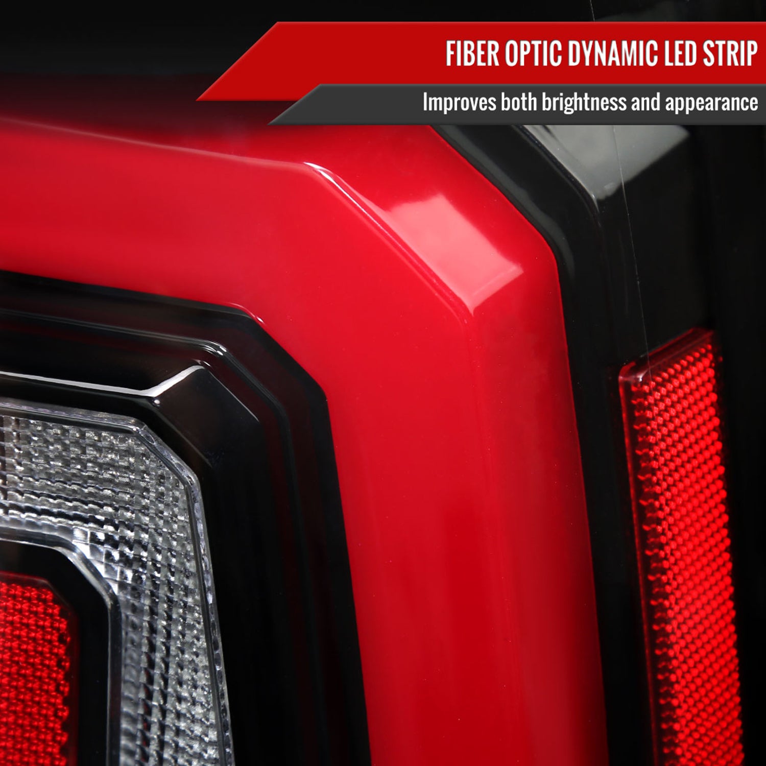 2007-2014 Chevy Tahoe/Suburban/Yukon/Denali LED Signal Tail Lights Jet Black