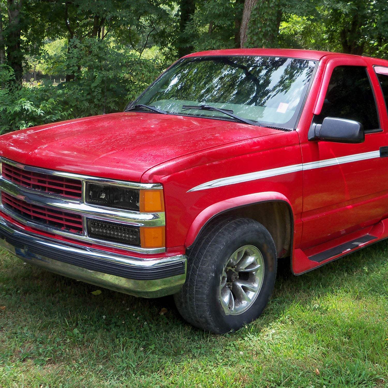 1988-1998 Chevy Blazer/Tahoe/Silverado/Sierra/Yukon LED Bumper Lights Smoke